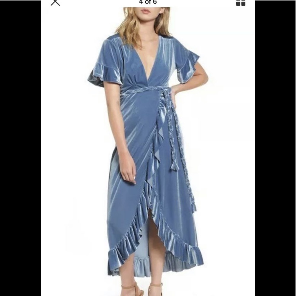MISA Los Angels Gorgeous Wrap Dress